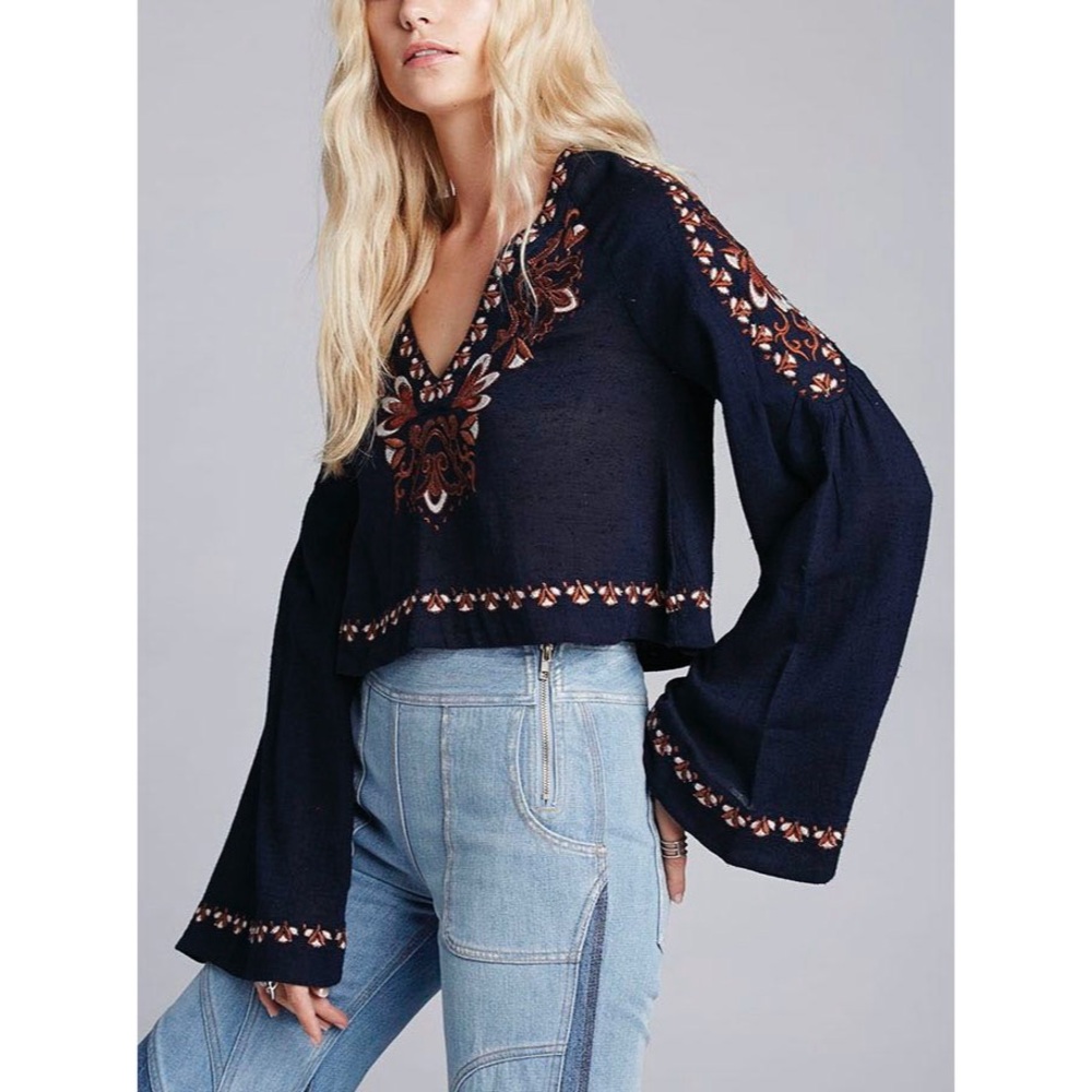 NWT Free People High Times Top